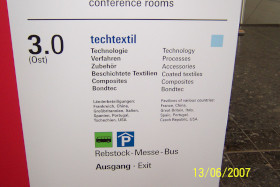 Czerwiec 2007 - Targi Techtextil Frankfurt 1